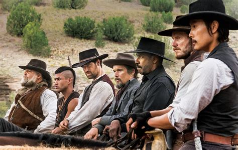 Way too much of the magnificent seven plods from point a to point b to point c. Peter Travers: 'The Magnificent Seven' Movie Review - Rolling Stone