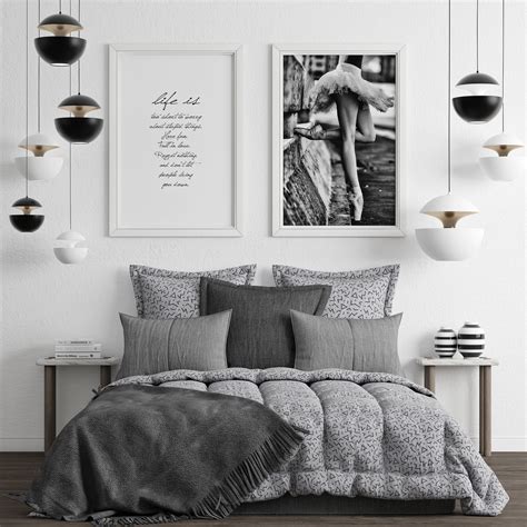 362 bedroom 3d models for purchase. 3D Bedroom set 3 | CGTrader