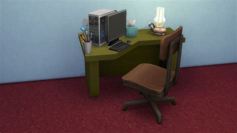 H&b portal 4.0 plus : Mod The Sims: Corner desk by necrodog • Sims 4 Downloads