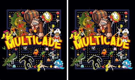 Safecracker (bally) decal vault wings (2) out of stock. Mame Multicade Classics Side Art Arcade Cabinet Graphics ...