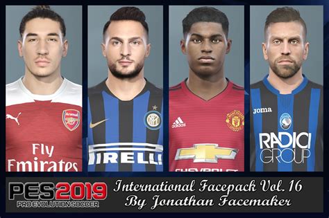 The singer took to instagram on jan. PES2019/2018 International Facepack Vol. 16 by Jonathan ...