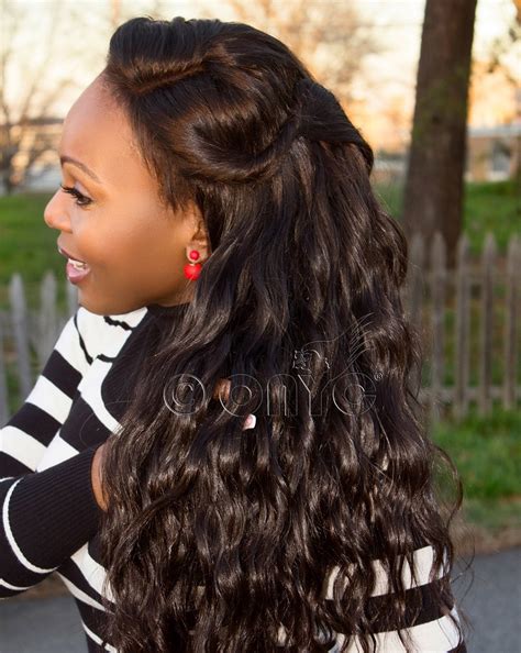 Amella hair 8a brazilian curly hair weave 3 bundles(14 16 18inch,285g) brazilian virgin kinky curly human hair weave 100% unprocessed hair weft extensions natural black color 4.3 out of 5 stars 4,193 $68.99 $ 68. ONYC Body 2 Wavy™ Body Wave Hair Extensions