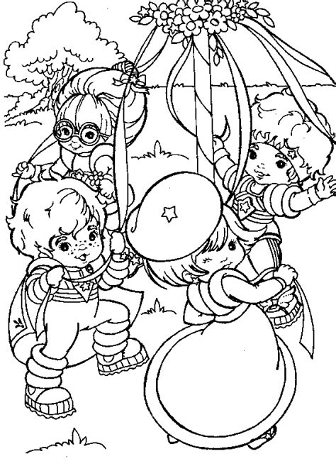 It keeps busy and entertained for hours. Coloring page : Rainbow Brite - Coloring.me