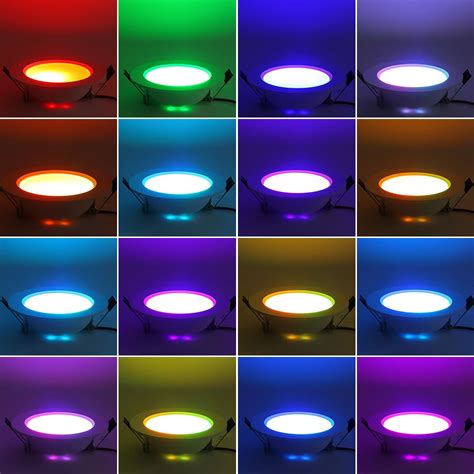 And i think this is my favorite part of the whole project. Black Friday LED Recessed Lighting 4 Inch 10W RGB Recessed ...