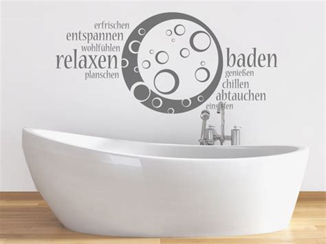 Auch ein badezimmer gehört heute zum persönlichen. Wandtattoos im Badezimmer - Was beachten? - Ideen & Tipps ...