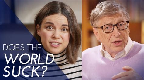 Three barriers that hold women back | booktube. Watch Bill Gates play "How much does the world suck ...