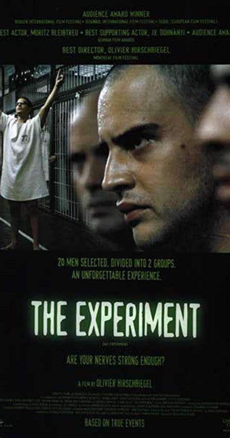 When rudy, an artifacts smuggler, goes to jerusalem to rescue his kidnapped archeologist father, he faces deportation by a scheming police chief. The Experiment (2001) - IMDb