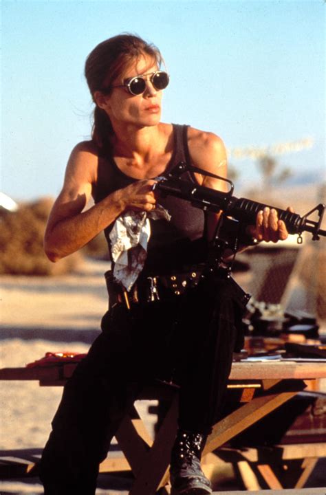Linda hamilton is speaking out about her return to the terminator fold. Girl Next Door Turned Action Hero | Fandango