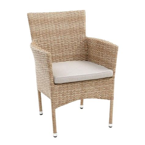 Shop for woven dining chair online at target. Threshold Holden 2-Piece Brown Wicker Patio Dining Chair