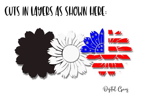 Download American Flag, Sunflower SVG / PNG / EPS / DXF files ...