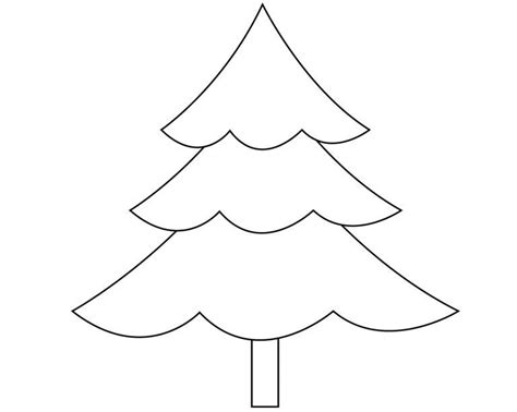 Christmas tree coloring page from christmas tree category. Easy Christmas Tree Coloring Pages | Christmas tree ...