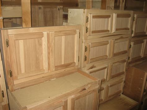 Gorgeous antique white amish custom kitchen cabinets beautiful brown maple kitchen cabinets slideshow. Blue Ridge Surplus: Hickory Unfinished Cabinets