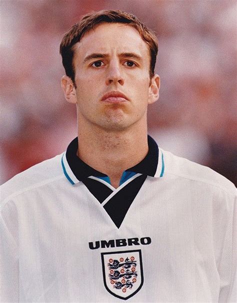 He has been in that situation and because he had not practised and was not used to it, he wasn't totally prepared and. Gareth Southgate of England in 1996. | England football ...