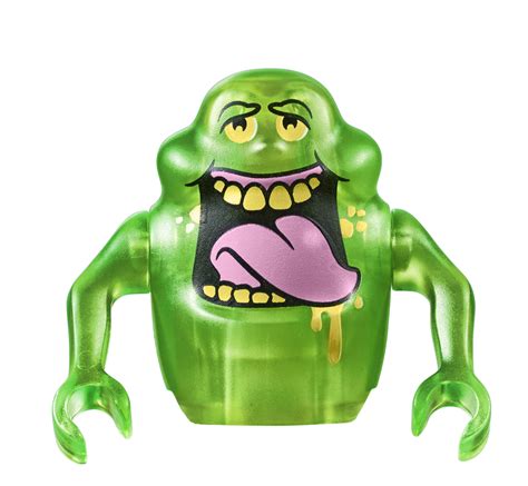 Slimer is well known for his gigantic appetite and the slime he leaves behind when he passes through solid objects. Slimer | Brickipedia | Fandom powered by Wikia