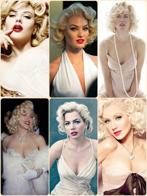 Collection with 3005 high quality pics. Marilyn Monroe lookalikes: Scarlett Johansson vs Candice ...