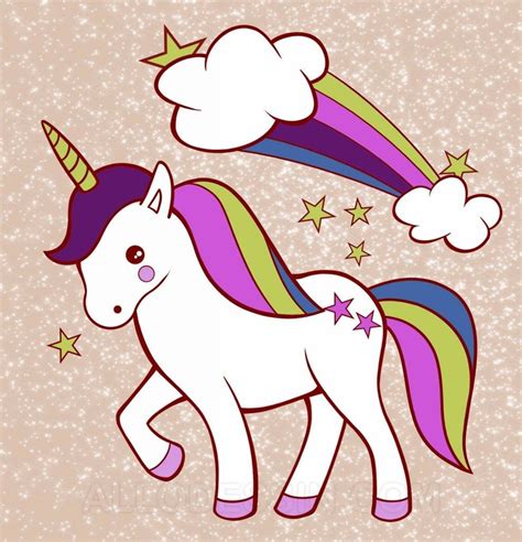 Hop hop hop, pas trop vite, n'oubliez pas d'équiper votre licorne et sa maitresse avec un téléphone licorne kawaii ! Comment dessiner une licorne facile - AlloDessin | Comment ...