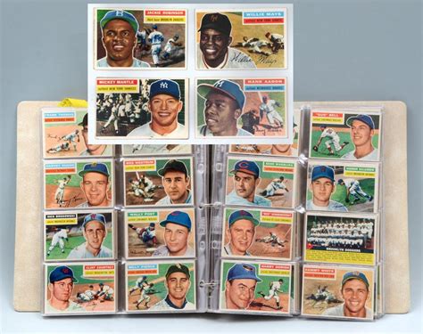 Check spelling or type a new query. TOPPS 1956 NEARLY COMPLETE BASEBALL CARD SET | Baseball ...