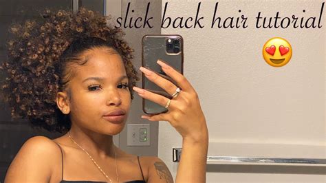 How to style thick hair generally, slightly shorter hairstyles work best here. SLICK BACK PONYTAIL (ON THICK HAIR) - YouTube