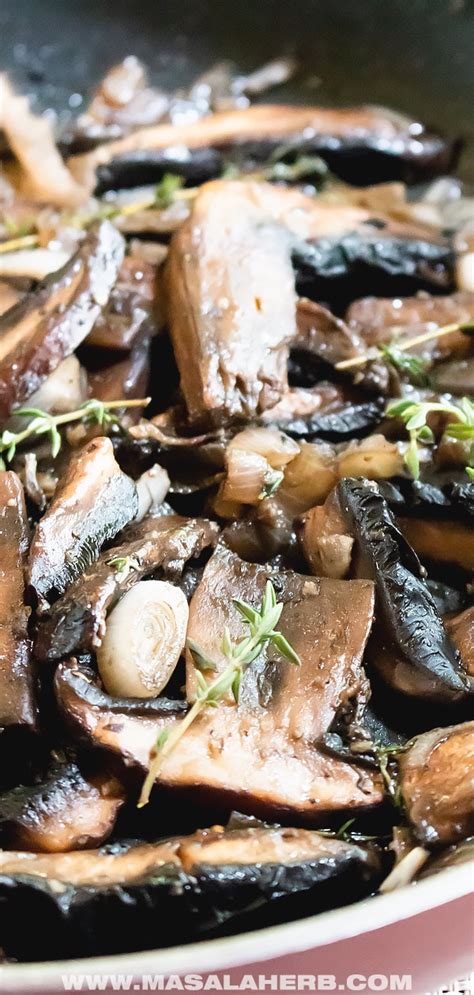 Otherwise, assemble a planting bed and plant portobello spores in it. Sauteed Portobello Mushroom Recipe +Video - Masala Herb