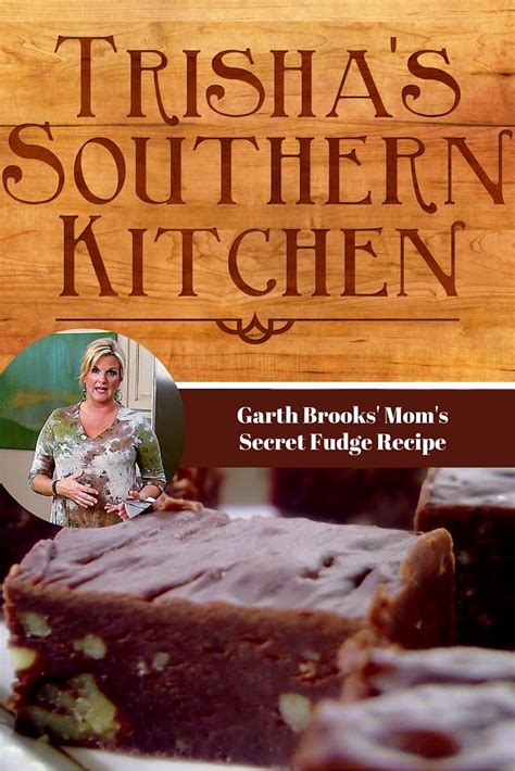 I saw trisha yearwood prepare this on a daytime talk show last year, and then saw it again being prepared on the live with kelly show this morning. Trisha Yearwood Recipes Desserts Fudge & Cookies : Trisha Yearwood Brownies Melt Chocolate First ...