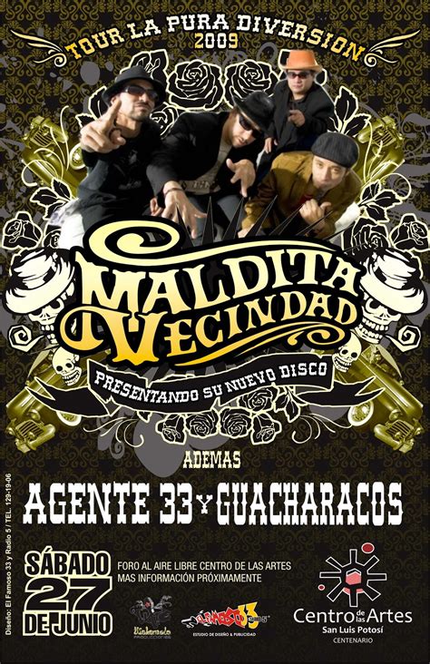 Check out maldita vecindad on amazon music. IDEN: LA MALDITA VECINDAD / CARTEL