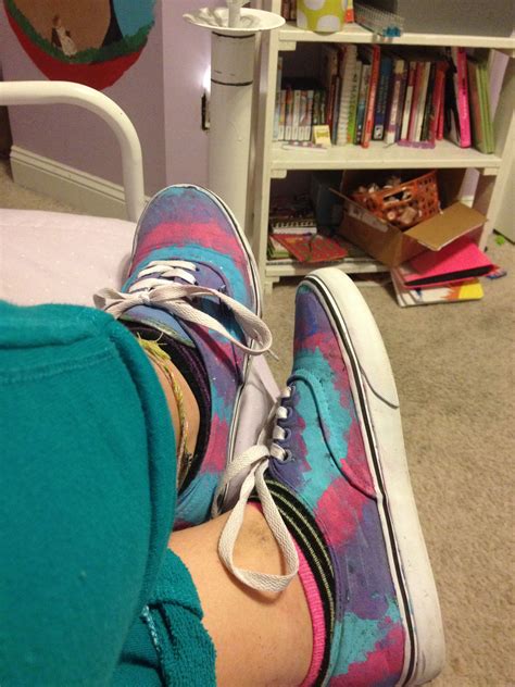 Maybe you would like to learn more about one of these? DIY tie dye vans!! So cool and fun to try, a great way to up cycle your old sneakers!! | Tie dye ...