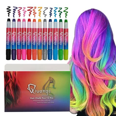 We did not find results for: Qivange Hair Chalk Pens, Gift for Kids, 12 Temporary Hair ...