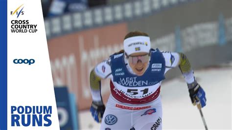 During the 2015 european championships in eskilstuna she ended up 6th at 3 000 metres with the time 9.29,98. Ebba Andersson | Ladies' 10 km. | Ulricehamn | 3rd place | FIS Cross Country - YouTube