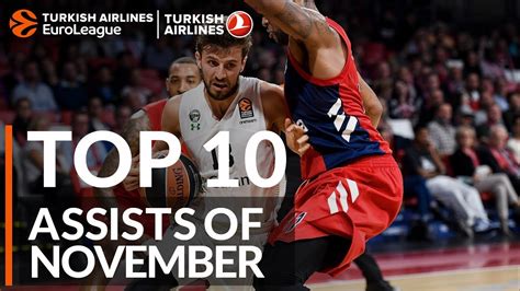 Turkish airlines euroleague son dakika haberlerini, transferlerini,puan durumunu, fikstürünü ve diğer tüm istatistiklerini öğrenmek için hemen tıkla, ilk senin haberin olsun! Turkish Airlines EuroLeague, Top 10 Assists of November - YouTube