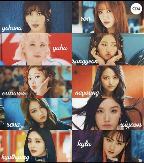 Maybe you would like to learn more about one of these? pristin with names ♡.+* | Pristin, Capa de caderno