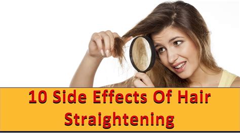 Only explore these variants if your dry hair is on the thicker side; 10 Side Effects Of Hair Straightening | #hairstraightening ...