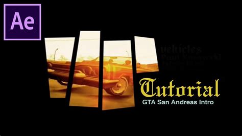 Лучшие проекты after effects » проекты для after effects » титры. Grand Theft Auto: San Andreas Intro Animation Tutorial ...