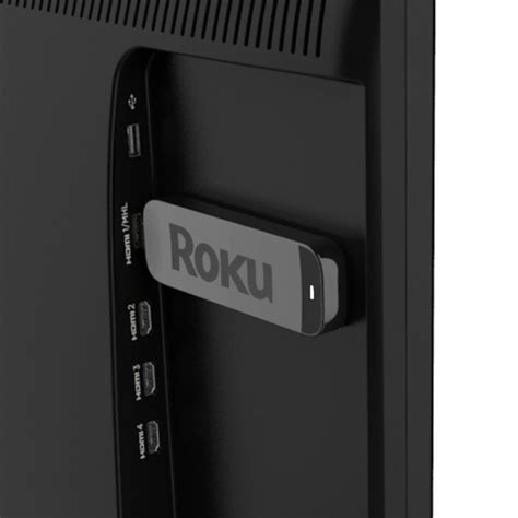 Roku stick — plug the hdmi connector on the end of your roku stick into the hdmi port on the back or side of your tv. ROKU - The next generation of video streamingDesign Engine