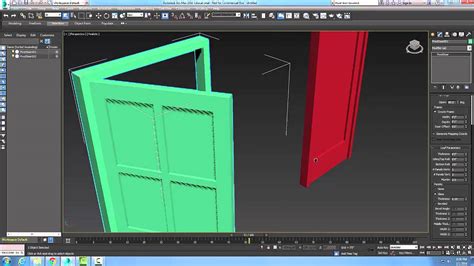 There are dozens of features and techniques to master, from modeling and texturing to lighting and rendering. 3ds Max 04-17 Pivot Door Leaf Parameters - YouTube