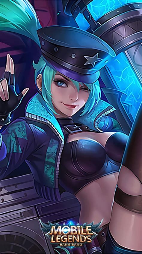 I really hope you like these headcannons! Mobile Legends Layla Yeşil Şimşek in 2020 | Mobile legends ...
