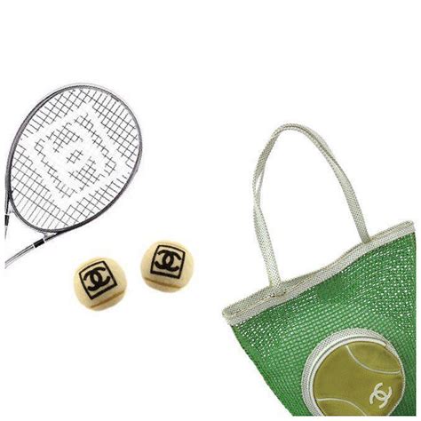 Despite its functionality, it appears that chanel may. chanel TNYC tournament logo net tote $420 vintage tennis ...