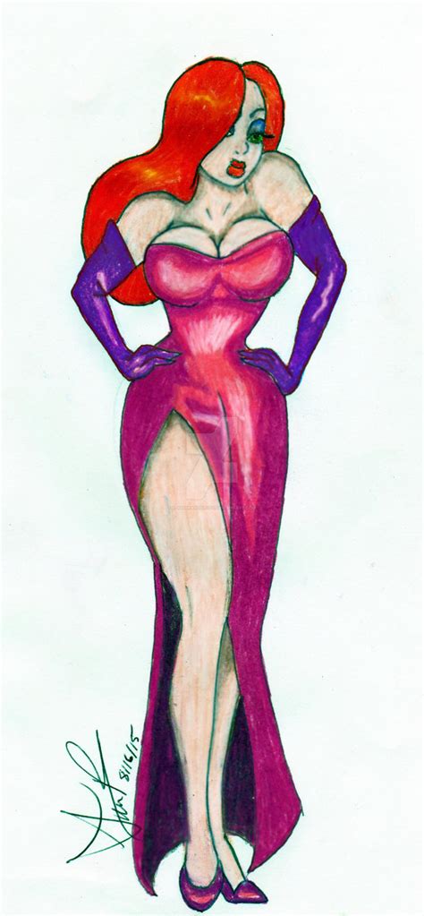 Jessicarabbit drawings on paigeeworld pictures of. Jessica Rabbit Drawing at GetDrawings | Free download