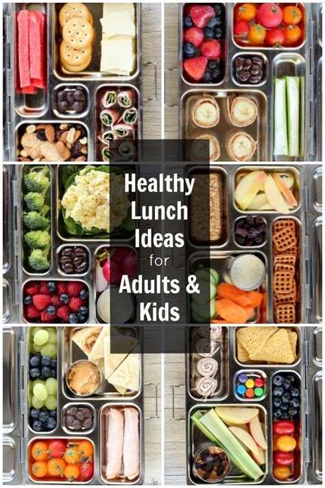 Healthy and easy lunchbox ideas for adults or kids. Use my ...