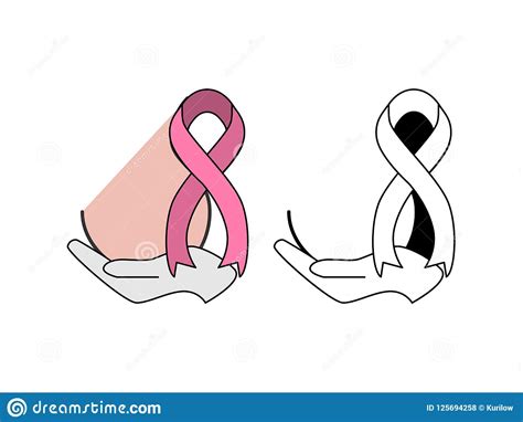 Cancer is the fourth sign of the zodiac, which the sun enters at the summer solstice in the northern hemisphere, on approximately june 21. Ribbon As A Symbol Of Breast Cancer With A Frame For Text ...