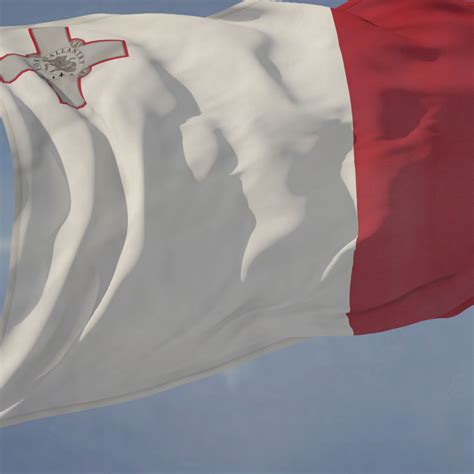 Its red and white bicolor flag features a representation of the geroge cross, which was awarded to the country in 1942 by king george vi of the united kingdom. Malta Waving Flag Loop - Scooxer. Ready to Use Graphics