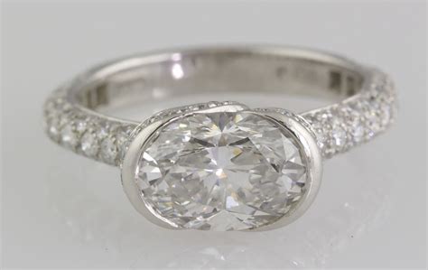 Widest selection of new season & sale only at lyst.com. HARRY WINSTON Megumi 2.02cts F VS1 Oval Diamond Engagement ...