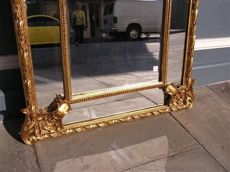 The purpose of a wall mirror, apart from home decoration, is to bounce back outdoor light to a small. French Carved Wood and Gilt Cherub Acanthus Wall Mirror ...