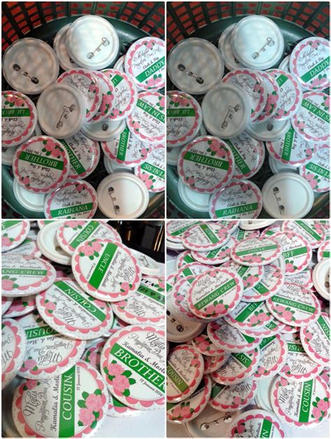 Kurang 12 pcs (rm 3.80/pc). Button Badge Kahwin Murah - Cenderahati Dan Aksesori di ...