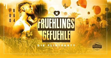 Locations garage, lüneburg, termine von veranstaltungen, szeneguide in und um lübeck, partyfotos auf der hude 74 21339 lüneburg telefon: Party - Frühlingsgefühle - die Flirt Party in Lüneburg ...