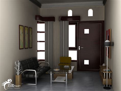 Karena dalam sebuah desain interior, anda bisa sekaligus menyampaikan pesan lewat desainnya. konsep ruang tamu minimalis