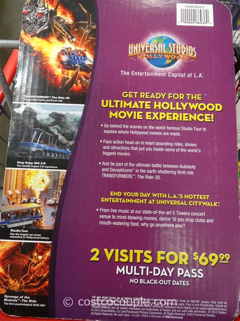 Looking for thrills and adventure at one of the most popular theme park complexes in the world? Universal Studios Gift Card