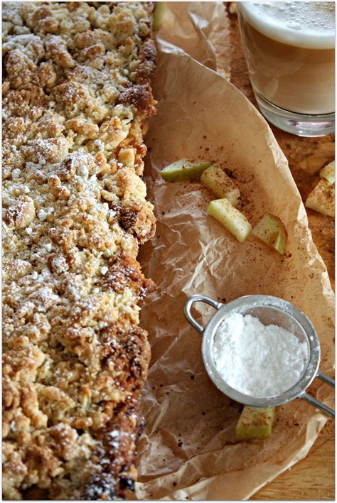 Bei 160 grad umluft etwa 25 minuten. Spekulatius-Streusel-Kuchen mit Äpfeln oder: - Weihnachts ...