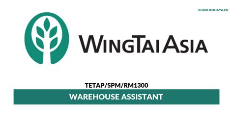 Wing tai holdings is a holding company that can provide you with food, clothing, and housing. Jawatan Kosong Terkini Wing Tai Clothing ~ Warehouse ...