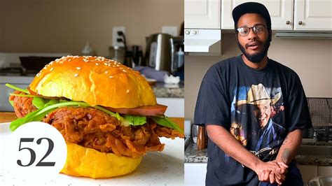 I was hoping the tofu slices would get a little crispier on the edges with the frying but mine didn't. Fried Chicken Sandwich with Homemade Sweet Potato Buns ...