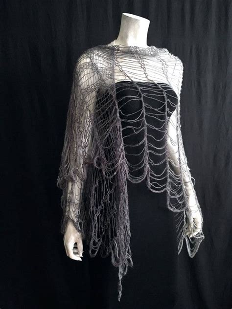 This post may contain affiliate links. cobweb lace shawl large hand knit shawl knit wrap top ...